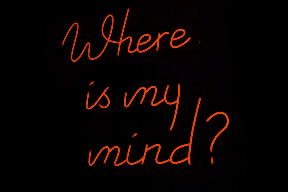 Person thinking about a question