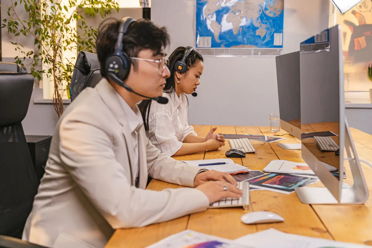 Support desk representing help resources
